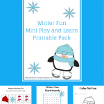 -Free- Winter Fun Mini Play and Learn
